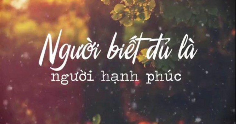 Giàu Có Là Khi Tâm Biết Đủ